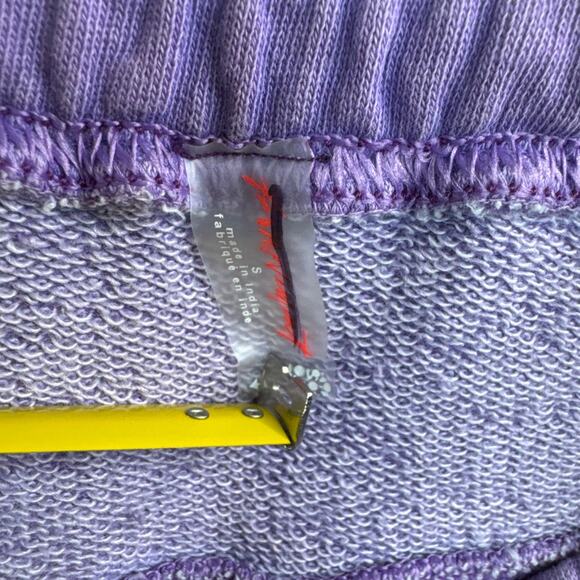 New Free People Movement All Star Logo Purple Shorts Women's Size Small - Picture 5 of 6